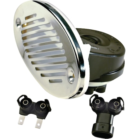 Seachoice 12V Hidden Horn, 3.1" H x 5.6" W x 3.6" D 14571